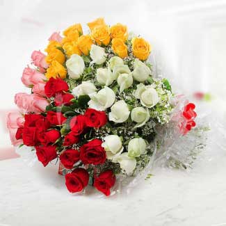 Vibrant roses